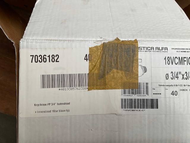 Plastica alpha 3/4 kogelkraan pp (10x) - afbeelding 2 van  2