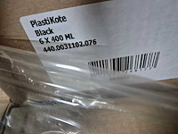 Plastikote black gloss spuitbus (240x) - afbeelding 2 van  2