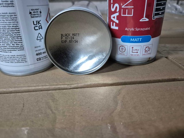 Plastikote black matt spuitbus (300x) - afbeelding 4 van  4