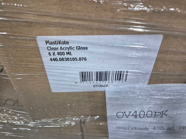 Plastikote clear gloss spuitbus (150x) - afbeelding 3 van  3