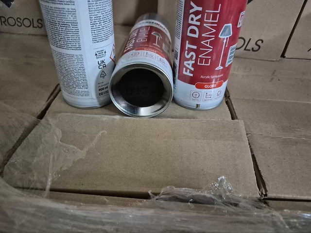 Plastikote pebble grey gloss spuitbus (252x) - afbeelding 2 van  4