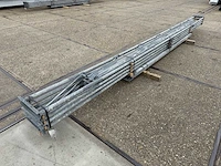 Platdak - staalconstructie 6.40 x 12.00 meter (77m2) - afbeelding 2 van  8