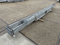 Platdak - staalconstructie 6.40 x 12.00 meter (77m2) - afbeelding 2 van  7