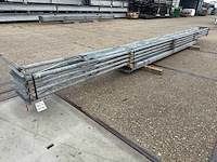 Platdak - staalconstructie 6.40 x 12.00 meter (77m2)