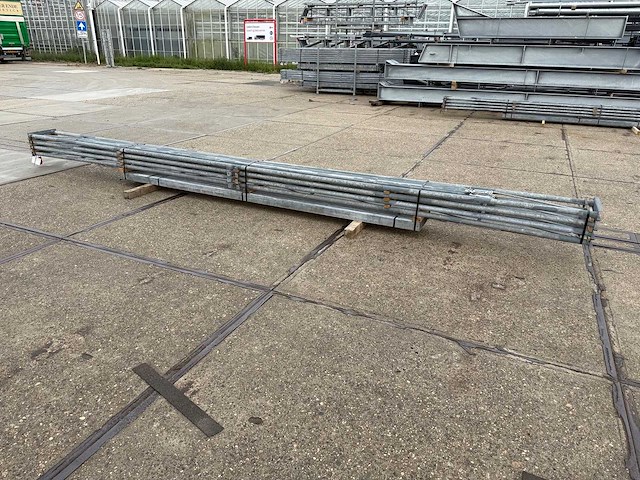 Platdak - staalconstructie 6.40 x 12.00 meter (77m2) - afbeelding 7 van  8