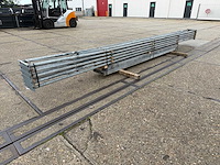 Platdak - staalconstructie 6.40 x 16.00 meter (102m2)