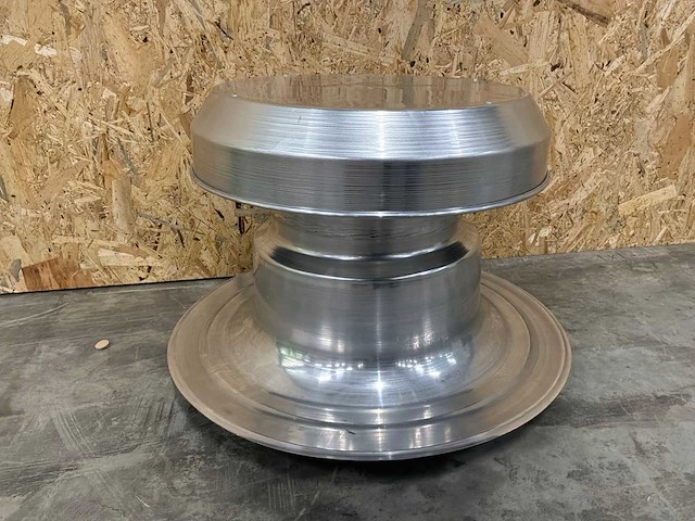 Platdakontluchting aluminium dubbelwandig 250mm (5x) - afbeelding 2 van  5