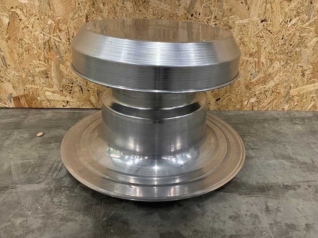 Platdakontluchting aluminium dubbelwandig 250mm (5x) - afbeelding 4 van  5