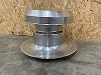 Platdakontluchting aluminium dubbelwandig 250mm (5x)