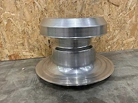 Platdakontluchting aluminium dubbelwandig 250mm (5x) - afbeelding 4 van  8