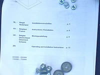 Platdakventilator – externe dakmotor – 790 m³/u, novy, 645999, grijs / chroom - afbeelding 2 van  13