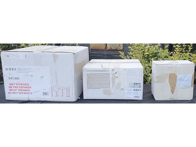 Platdakventilator – externe dakmotor – 790 m³/u, novy, 645999, grijs / chroom - afbeelding 7 van  13