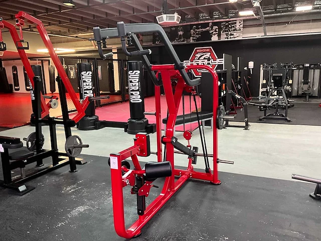 Plate loaded back press - afbeelding 1 van  7