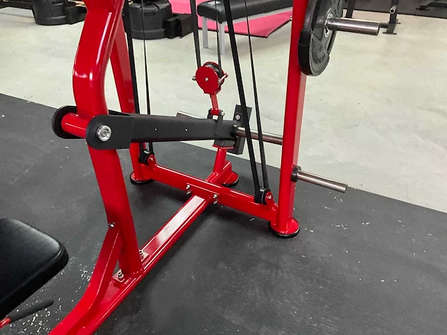 Plate loaded back press - afbeelding 6 van  7
