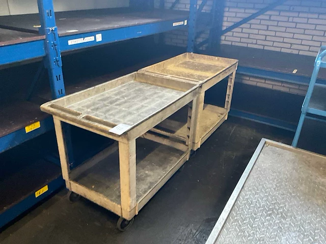 Plateau/ etagewagen (11x) - afbeelding 5 van  5
