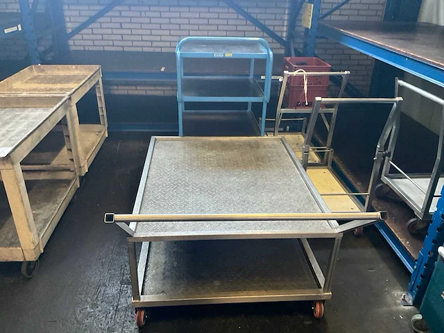Plateau/ etagewagen (11x) - afbeelding 4 van  5