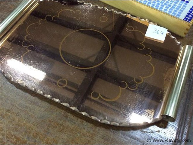 Plateau's 3stuks grootste l:46 - afbeelding 2 van  3