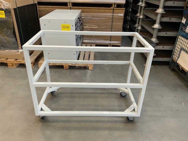 Plateauwagen 1200x570x910mm - afbeelding 2 van  6