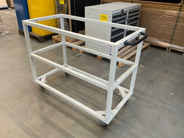 Plateauwagen 1200x570x910mm - afbeelding 3 van  6