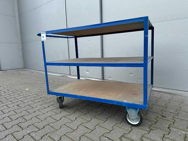 Plateauwagen 1200x700x1000mm - afbeelding 1 van  3