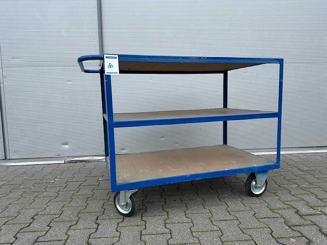 Plateauwagen 1200x700x1000mm - afbeelding 2 van  3