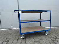 Plateauwagen 1200x700x1000mm - afbeelding 2 van  3