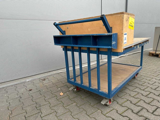 Plateauwagen 1250x900x750mm - afbeelding 2 van  3