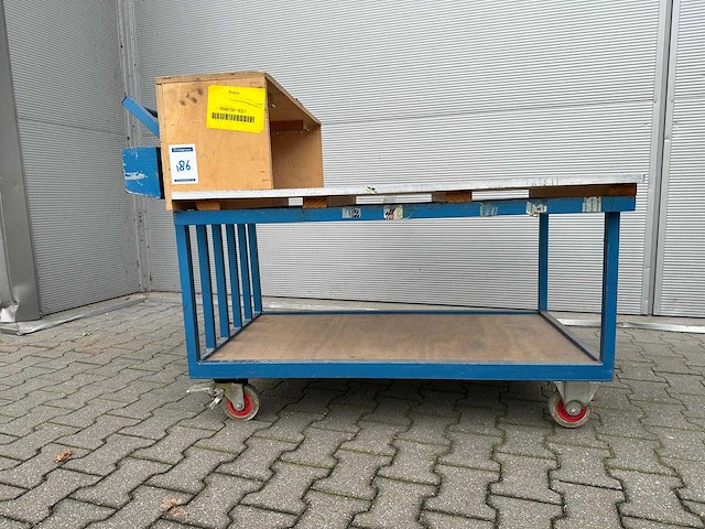 Plateauwagen 1250x900x750mm - afbeelding 3 van  3