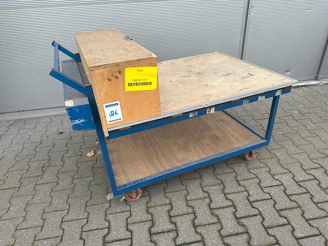 Plateauwagen 1250x900x750mm - afbeelding 1 van  3