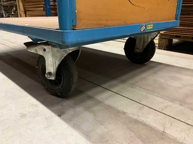 Plateauwagen 125x80x97 cm - afbeelding 2 van  2