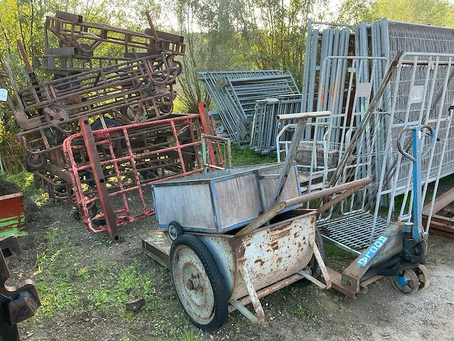 Plateauwagen (15x) - afbeelding 1 van  7