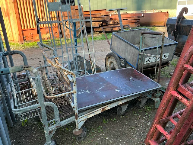 Plateauwagen (15x) - afbeelding 6 van  7