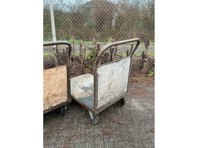 Plateauwagen (2x) - afbeelding 2 van  8