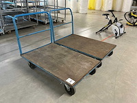 Plateauwagen (2x) - afbeelding 3 van  3