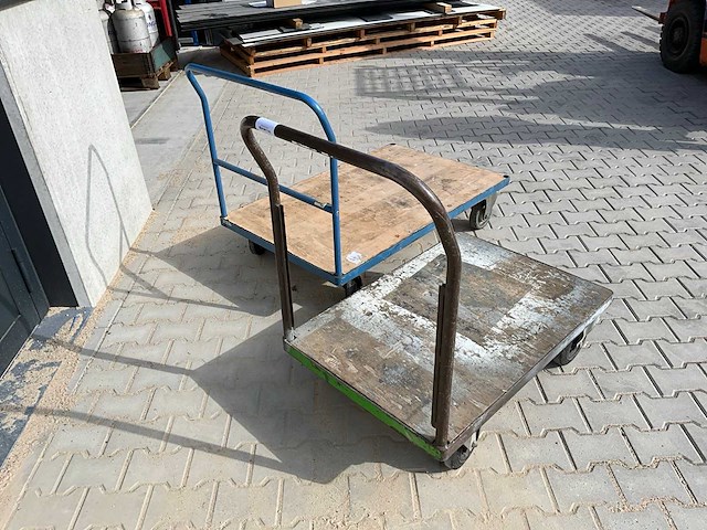 Plateauwagen (2x) - afbeelding 3 van  7