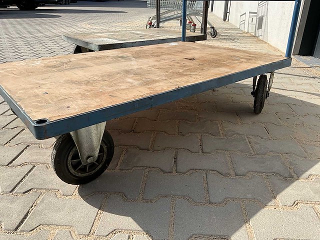 Plateauwagen (2x) - afbeelding 6 van  7