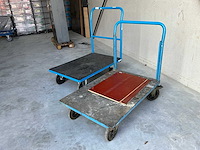 Plateauwagen (2x) - afbeelding 2 van  6