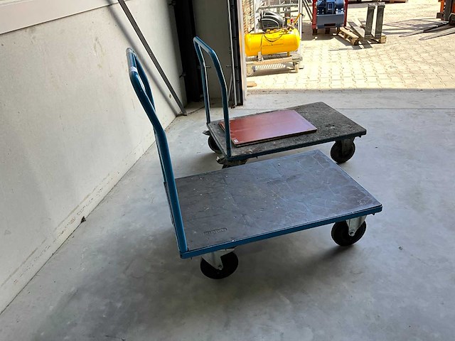 Plateauwagen (2x) - afbeelding 3 van  6