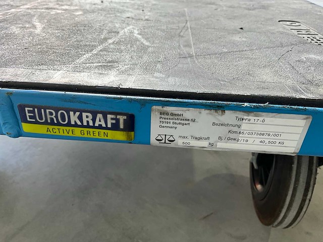 Plateauwagen (2x) - afbeelding 5 van  6