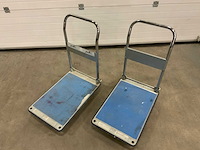 Plateauwagen (2x) - afbeelding 1 van  2