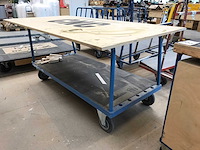 Plateauwagen (2x) - afbeelding 1 van  2
