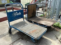 Plateauwagen (2x) - afbeelding 1 van  3