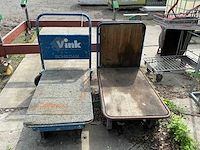 Plateauwagen (2x) - afbeelding 2 van  3