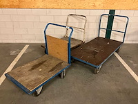 Plateauwagen (3x) - afbeelding 1 van  4
