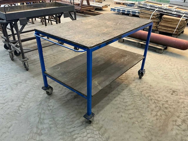 Plateauwagen (3x) - afbeelding 3 van  7