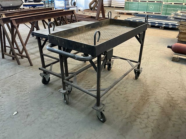 Plateauwagen (3x) - afbeelding 4 van  7