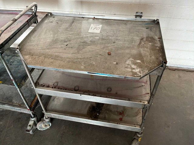 Plateauwagen (3x) - afbeelding 1 van  3