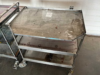 Plateauwagen (3x) - afbeelding 1 van  3