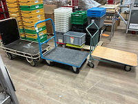 Plateauwagen (3x) - afbeelding 1 van  5