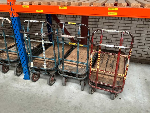 Plateauwagen (6x) - afbeelding 2 van  4